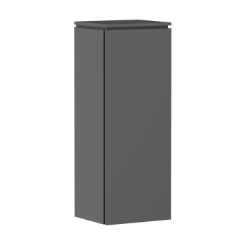 - HANSGROHE Xilesa E Szafka boczna średnia 40 x 35cm, drzwi prawe szary łupek matowy 54284760 - 54284760 - Łazienki Szydłowski