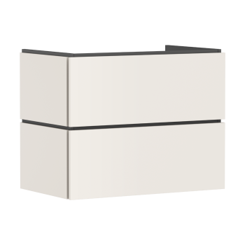 - HANSGROHE Xilesa E Szafka pod umywalkę wiszącą z 2 szufladami PushOpen 78 x 47 cm piaskowy beż matowy 54296780 - 54296780 - Łazienki Szydłowski
