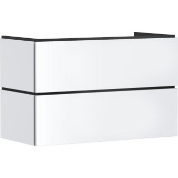 - HANSGROHE Xilesa E Szafka pod umywalkę wiszącą z 2 szufladami PushOpen 98 x 47 cm biały mat 54297700 - 54297700 - Łazienki Szydłowski