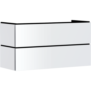 - HANSGROHE Xilesa E Szafka pod umywalkę wiszącą z 2 szufladami PushOpen 118 x 47 cm biały mat 54298700 - 54298700 - Łazienki Szydłowski