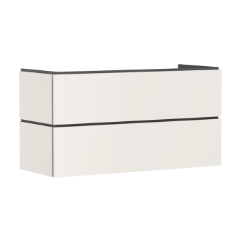 - HANSGROHE Xilesa E Szafka pod umywalkę wiszącą z 2 szufladami PushOpen 118 x 47 cm piaskowy beż matowy 54298780 - 54298780 - Łazienki Szydłowski