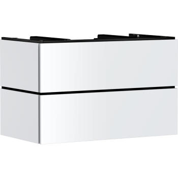 - HANSGROHE Xilesa E Szafka pod szlifowaną umywalkę wpuszczaną w blat/nablatową z 2 szufladami 98 x 55 cm biały mat 54301700 - 54301700 - Łazienki Szydłowski