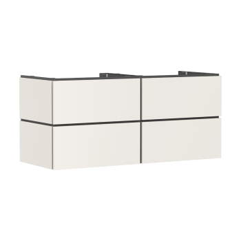 - HANSGROHE Xilesa E Szafka pod szlifowaną umywalkę wpuszczaną w blat/nablatową z 4 szufladami 137,5 x 55 cm piaskowy beż matowy 54305780 - 54305780 - Łazienki Szydłowski