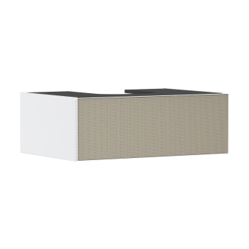  - HANSGROHE Xevolos E Szafka pod szlifowaną umywalkę wpuszczaną w blat/nablatową z 1 szufladą 78 x 55cm, biały mat 54310390 - 54310390 - Łazienki Szydłowski