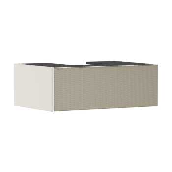  - HANSGROHE Xevolos E Szafka pod szlifowaną umywalkę wpuszczaną w blat/nablatową z 1 szufladą 78 x 55cm, piaskowy beż matowy 54311390 - 54311390 - Łazienki Szydłowski
