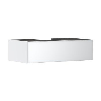  - HANSGROHE Xevolos E Szafka pod szlifowaną umywalkę wpuszczaną w blat/nablatową z 1 szufladą 98 x 55 cm, biały mat 54313320 - 54313320 - Łazienki Szydłowski