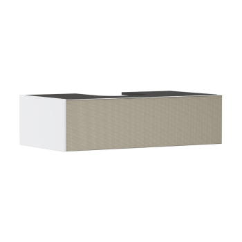  - HANSGROHE Xevolos E Szafka pod szlifowaną umywalkę wpuszczaną w blat/nablatową z 1 szufladą 98 x 55cm, biały mat 54313390 - 54313390 - Łazienki Szydłowski