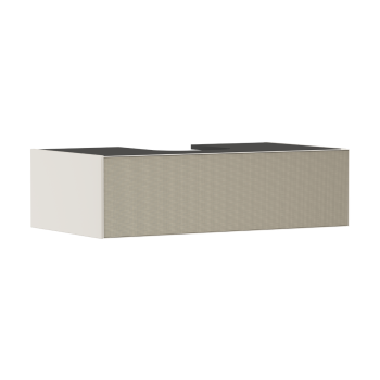  - HANSGROHE Xevolos E Szafka pod szlifowaną umywalkę wpuszczaną w blat/nablatową z 1 szufladą 98 x 55cm, piaskowy beż matowy 54314390 - 54314390 - Łazienki Szydłowski