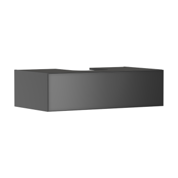  - HANSGROHE Xevolos E Szafka pod szlifowaną umywalkę wpuszczaną w blat/nablatową z 1 szufladą 98 x 55 cm, szary łupek matowy 54315770 - 54315770 - Łazienki Szydłowski
