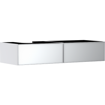  - HANSGROHE Xevolos E Szafka pod szlifowaną umywalkę wpuszczaną w blat/nablatową po lewej stronie z 2 szufladami 137 x 55cm, biały mat 54319320 - 54319320 - Łazienki Szydłowski