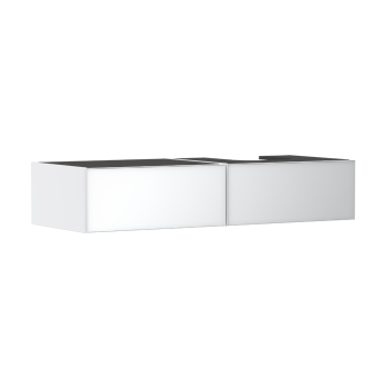  - HANSGROHE Xevolos E Szafka pod szlifowaną umywalkę wpuszczaną w blat/nablatową po prawej stronie z 2 szufladami 137 x 55cm, biały mat 54322320 - 54322320 - Łazienki Szydłowski
