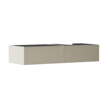  - HANSGROHE Xevolos E Szafka pod szlifowaną umywalkę wpuszczaną w blat/nablatową po prawej stronie 137 x 55cm, piaskowy beż mat 54323390 - 54323390 - Łazienki Szydłowski