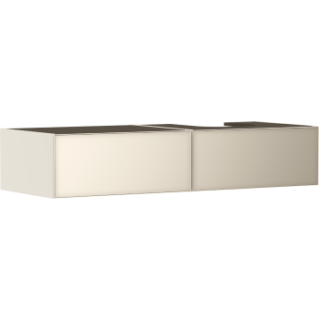  - HANSGROHE Xevolos E Szafka pod szlifowaną umywalkę wpuszczaną w blat/nablatową po prawej stronie 137 x 55cm, piaskowy beż mat 54323790 - 54323790 - Łazienki Szydłowski