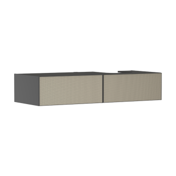  - HANSGROHE Xevolos E Szafka pod szlifowaną umywalkę wpuszczaną w blat/nablatową po prawej stronie 137 x 55cm, szary łupek mat 54324390 - 54324390 - Łazienki Szydłowski