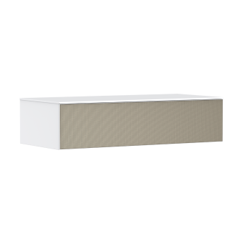  - HANSGROHE Xevolos E Szafka boczna Sideboard z 1 szufladą i blatem 118 x 55cm, biały mat 54325390 - 54325390 - Łazienki Szydłowski