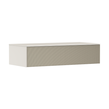  - HANSGROHE Xevolos E Szafka boczna Sideboard z 1 szufladą i blatem 118 x 55cm, piaskowy beż matowy 54326390 - 54326390 - Łazienki Szydłowski