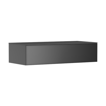  - HANSGROHE Xevolos E Szafka boczna Sideboard z 1 szufladą i blatem 118 x 55cm, szary łupek matowy 54327770 - 54327770 - Łazienki Szydłowski