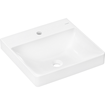 - HANSGROHE Xelu Q Mała umywalka wisząca 50 x 48 cm biały 60316450 - 60316450 - Łazienki Szydłowski