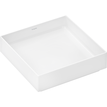 - HANSGROHE Xuniva Evo E Umywalka nablatowa 40 x 40 cm biały 60324450 - 60324450 - Łazienki Szydłowski