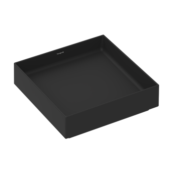  - HANSGROHE Xuniva Evo E Umywalka nablatowa 40 x 40 cm, czarny mat 60324670 - 60324670 - Łazienki Szydłowski