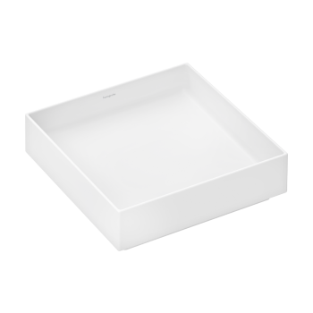  - HANSGROHE Xuniva Evo E Umywalka nablatowa 40 x 40 cm biały mat 60324700 - 60324700 - Łazienki Szydłowski