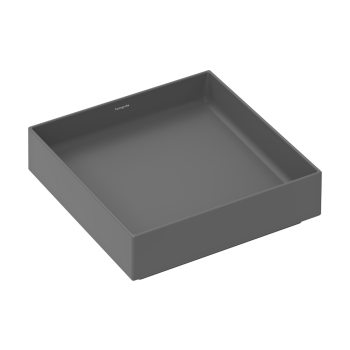  - HANSGROHE Xuniva Evo E Umywalka nablatowa 40 x 40cm szary łupek matowy 60324760 - 60324760 - Łazienki Szydłowski