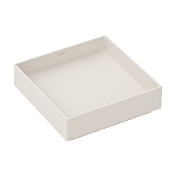 - HANSGROHE Xuniva Evo E Umywalka nablatowa 40 x 40 cm piaskowy beż matowy 60324780 - 60324780 - Łazienki Szydłowski