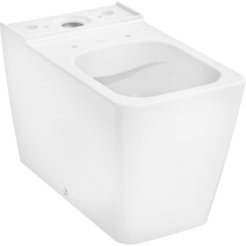  - HANSGROHE EluPura Q Miska kompaktowa WC 640, przyścienna, odpływ poziomy/pionowy, AquaFall Flush, HygieneEffect biała 62036450 - 62036450 - Łazienki Szydłowski