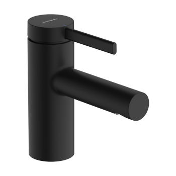  - HANSGROHE Zesis S Bateria bez mieszacza 70 do wody zimnej lub wstępnie zmieszanej bez kompletu odpływowego czarny mat 74713670 - 74713670 - Łazienki Szydłowski
