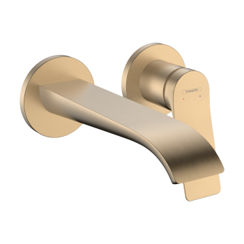  - HANSGROHE Vivenis bateria umywalkowa ścienna zasięg wyleki 19,2 cm brąz szczotkowany 75050140 - 75050140 - Łazienki Szydłowski