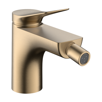  - HANSGROHE Vivenis Jednouchwytowa bateria bidetowa z kompletem odpływowym z cięgłem brąz szczotkowany 75200140 - 75200140 - Łazienki Szydłowski