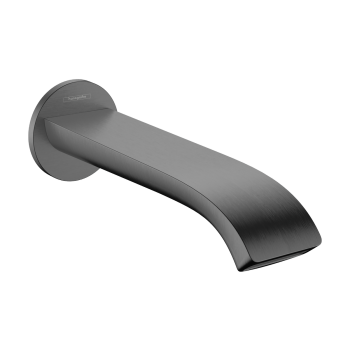 - HANSGROHE Vivenis Wylewka wannowa czarny chrom szczotkowany 75410340 - 75410340 - Łazienki Szydłowski