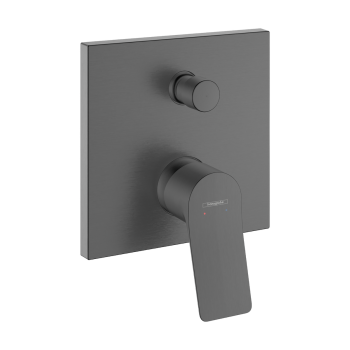 - HANSGROHE Vivenis Jednouchwytowa bateria wannowa zgodna z normą EN 1717, podtynkowa do iBox universal czarny chrom szczotkowany 75416340 - 75416340 - Łazienki Szydłowski
