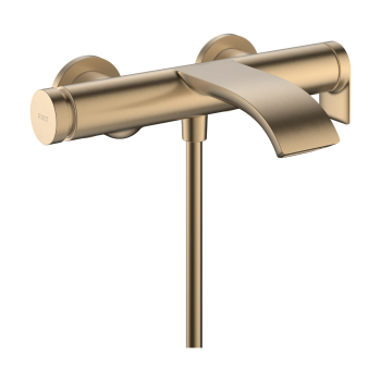  - HANSGROHE Vivenis Jednouchwytowa bateria wannowa, natynkowa brąz szczotkowany 75420140 - 75420140 - Łazienki Szydłowski