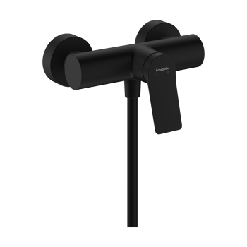 - HANSGROHE Vivenis Jednouchwytowa bateria prysznicowa Original, natynkowa czarny mat 75623670 - 75623670 - Łazienki Szydłowski