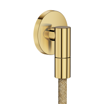  - AXOR Wall outlet Fine Przyłącze węża, okrągłe złoty optyczny polerowany 36737990 - 36737990 - Łazienki Szydłowski
