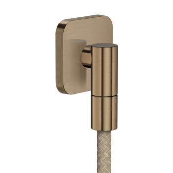  - AXOR Wall outlet Fine Przyłącze węża, softsquare brąz szczotkowany 36739140 - 36739140 - Łazienki Szydłowski
