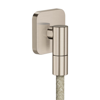  - AXOR Wall outlet Fine Przyłącze węża, softsquare nikiel szczotkowany 36739820 - 36739820 - Łazienki Szydłowski
