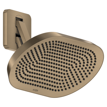 - AXOR ShowerSphere Głowica prysznicowa 370/220 2jet z regulowanym ramieniem prysznicowym brąz szczotkowany 39745140 - 39745140 - Łazienki Szydłowski