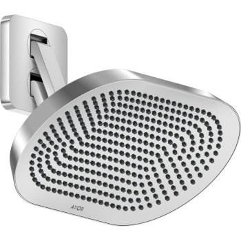- AXOR ShowerSphere deszczownica prysznicowa 37 x 22 cm 2jet EcoSmart z regulowanym ramieniem prysznicowym chrom 39746000 - 39746000 - Łazienki Szydłowski