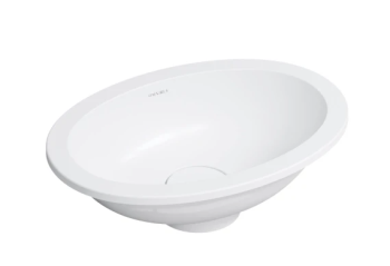 - OMNIRES SHELL M+ Umywalka podblatowa, 38 x 25 cm biały mat SHELL380UPBM - SHELL380UPBM - Łazienki Szydłowski