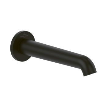 - Villeroy & Boch Skyla wylewka wannowa 19,8 cm czarny TVT116001000K5 - TVT116001000K5 - Łazienki Szydłowski