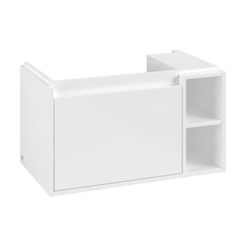 - Villeroy & Boch Skyla szafka pod umywalkę 77,2 cm z 1 szuflada z otwartą półką, kolor Brilliant White C78800VE - C78800VE - Łazienki Szydłowski