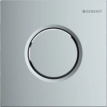 - GEBERIT typ 01 System spłukiwania pisuarów z pneumatycznym uruchamianiem spłukiwania, przycisk uruchamiający okrągły chrom / błyszczący 116011215 - 116.011.21.5 - Łazienki Szydłowski