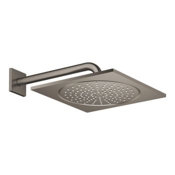 - GROHE-AQUA Rainshower Deszczownica z ramieniem 28,6 cm, 1 strumień satin graphite 26860MG0 - 26860MG0 - Łazienki Szydłowski