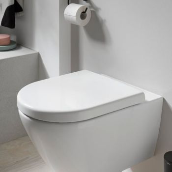- DURAVIT D-Code deska WC wolnoopadająca, zdejmowana, kolor biały połysk 0028490021 - 0028490021 - Łazienki Szydłowski