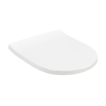 - Villeroy & Boch O.novo deska WC SlimSeat wolnoopadająca, zdejmowana, biała 8M82S101 - 8M82S101 - Łazienki Szydłowski