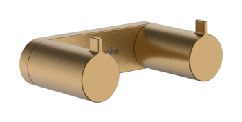 - HANSGROHE AddStoris S Haczyk na ręcznik, podwójny brąz szczotkowany 41785140 - 41785140 - Łazienki Szydłowski
