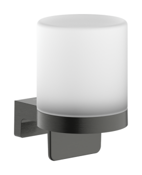 - Hansgrohe AddStoris S Dozownik mydła w płynie czarny chrom szczotkowany 41765340 - 41765340 - Łazienki Szydłowski