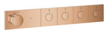 - GROHE-AQUA SPA Tiles Termostat do montażu podtynkowego z 4 zaworami warm sunset 106867DA00 - 106867DA00 - Łazienki Szydłowski